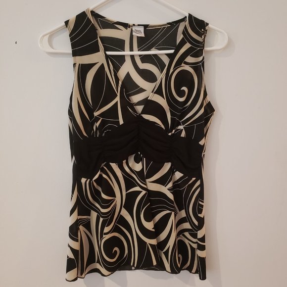 Mixed Brands Four Top Bundle Black and White/Cream/Brown - Picture 8 of 13